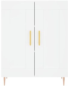 Armário alto 69,5x34x180 cm derivados de madeira branco