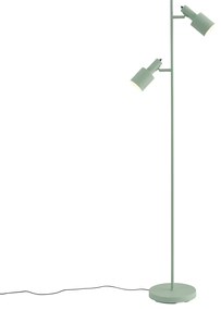 Candeeiro de pé moderno verde 2 luzes - Stijn