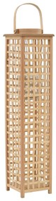 246815 vidaXL Suporte para vela suspenso em bambu natural