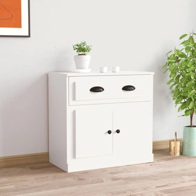 vidaXL Aparador 70x35,5x67,5 cm derivados de madeira branco
