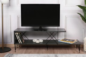 Móvel TV Street – Antracite – 120x40x30 cm