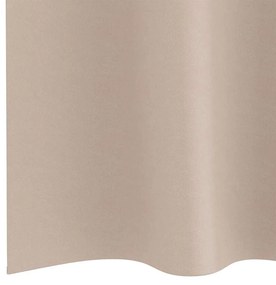 Cortinas 2 pcs Cinzento-acastanhado 175 x 140 cm Poliéster