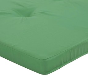 Almofadões p/ cadeira de terraço 2 pcs tecido oxford verde