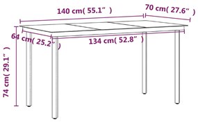 7 pcs conjunto de jantar p/ jardim c/ almofadões cinza e preto