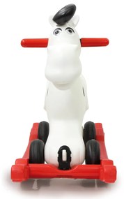 Cavalo de Baloiço Bob Gallop branco/vermelho