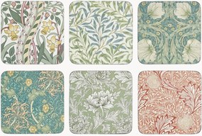 Bases para copos Morris & Co, conjunto de 6