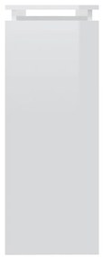 Consola de Entrada Cosima - 102 x 30 x 80 cm - Cor Branco Brilhante -