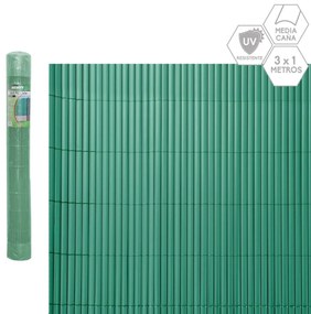 Caniço Verde PVC Plástico 3 x 1 cm