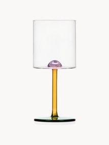 Copo de vinho em borosilicato artesanal Dot
