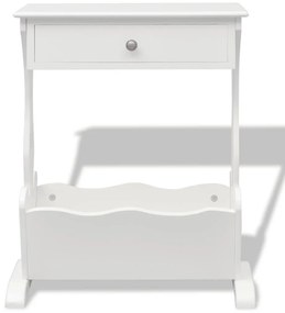 Armário revistas Melrose branco