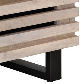 Mesa de centro 80x55x40 cm madeira de mangueira maciça