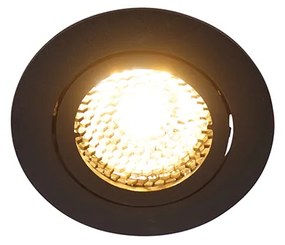 LED Foco de encastrar preto lâmpada-WiFi GU10 ajustável - UDE HONEY Moderno