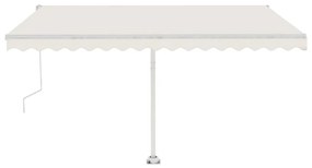 Toldo automático independente 400x300 cm cor creme