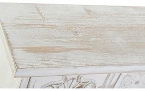 Frente de lareira DKD Home Decor Ferro 120 x 23 x 95 cm Metal Madeira de abeto 30 x 40 cm