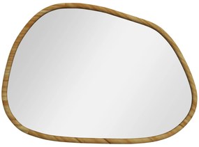 HOMCOM Espelho de Parede Decorativo 70x50 cm Espelho de Casa de Banho