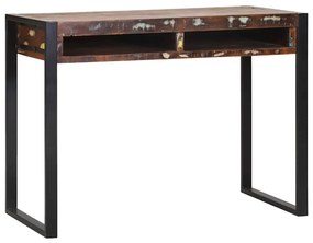 Mesa de Toucador com Espelho Multicolorida 100x50x75 cm de Madeira Rec