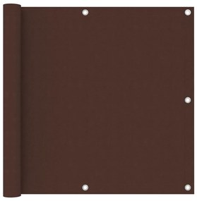 Tela de varanda 90x600 cm tecido Oxford castanho