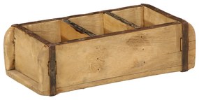 Bandeja vidaXL 30x14x9 cm de Madeira Reclamada