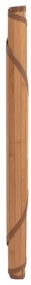 Tapete redondo 60 cm bambu natural