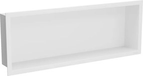 Mexen X-Wall-R prateleira embutida com flange 60 x 20 cm, branca - 1920602010