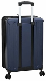 Mala Dobrável Hard Shell 24'' Azul Escuro 43x27x66 cm ABS