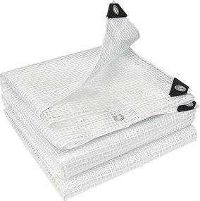Outsunny Lona Impermeável 3 x 5 m, Robusta PE 140 g/m², Resistente a Rasgos | Aosom Portugal