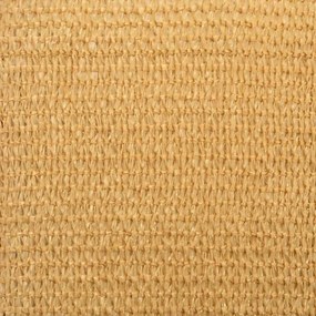 Para-sol estilo vela triangular 160 g/m² 3x4x4 m PEAD areia