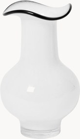 Jarra de vidro artesanal Mirja, Alt 26 cm