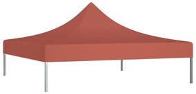 Teto para tenda de festas 3x3 m 270 g/m² terracota