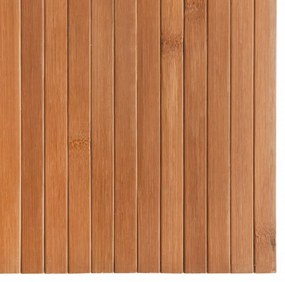 Tapete retangular 70x100 cm bambu cor natural