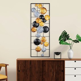 Acessório Decorativo de Parede Camber – Multicolor – 32x90x4 cm