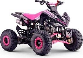 Mini moto 4 gasolina para crianças de 110cc Automática Roan Pantera R7 C/ Marcha atras e Limitador Rosa