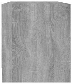 Móvel de TV 90x35x40 cm derivados de madeira sonoma cinzento