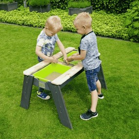 Mesa de piquenique para crianças cinzenta