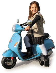 Vespa elétrica infantil 12V Vespa GTS 125 Azul