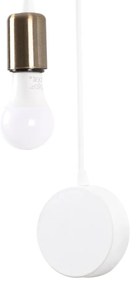 Aplique de Parede Baston – Branco – 10 x 14 cm