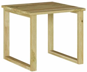 Mesa de Cama 40x40x36 cm Madeira de Pinho Impregnada