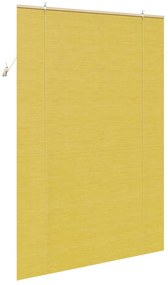 Persianas e Sombras de Janela Amarelo 150 x 220 cm Bambu