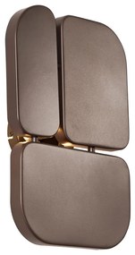 Candeeiro de Parede Design Bronze 3-Luzes - Planes Design