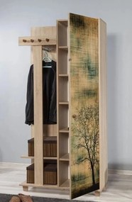 Hall Stand Garmanto – Carvalho Sonoma – 90x192x36 cm