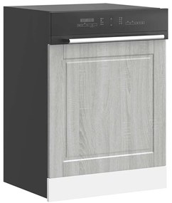 Painel máquina lavar louça Porto cinzento sonoma 60x1,5x67 cm