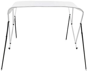 Toldo em 3 arcos Bimini 183x196x137 cm branco