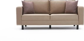 Sofá de 2 Lugares Kale – Creme – 180x83x91 cm