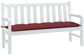 vidaXL Almofadão p/ banco jardim 150x50x7 cm mesclado tecido