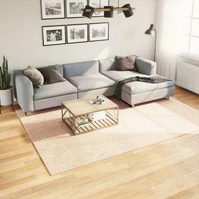 vidaXL Tapete pelo curto macio e lavável HUARTE 200x280 cm bege