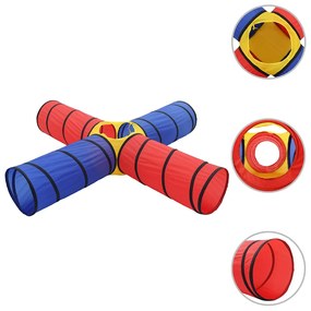Túnel de brincar infantil c/ 250 bolas multicor