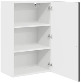 vidaXL Armário de Cozinha Preto 50 x 31 x 80 cm Madeira processada