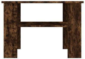 Mesa de centro 60x60x42 cm madeira processada carvalho fumado