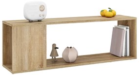 Móvel de TV 100x24x32 cm derivados de madeira carvalho sonoma