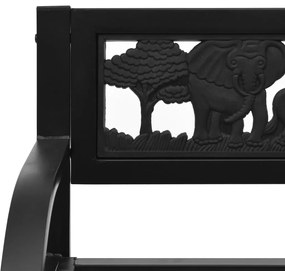 Banco de jardim para crianças 86 cm aço